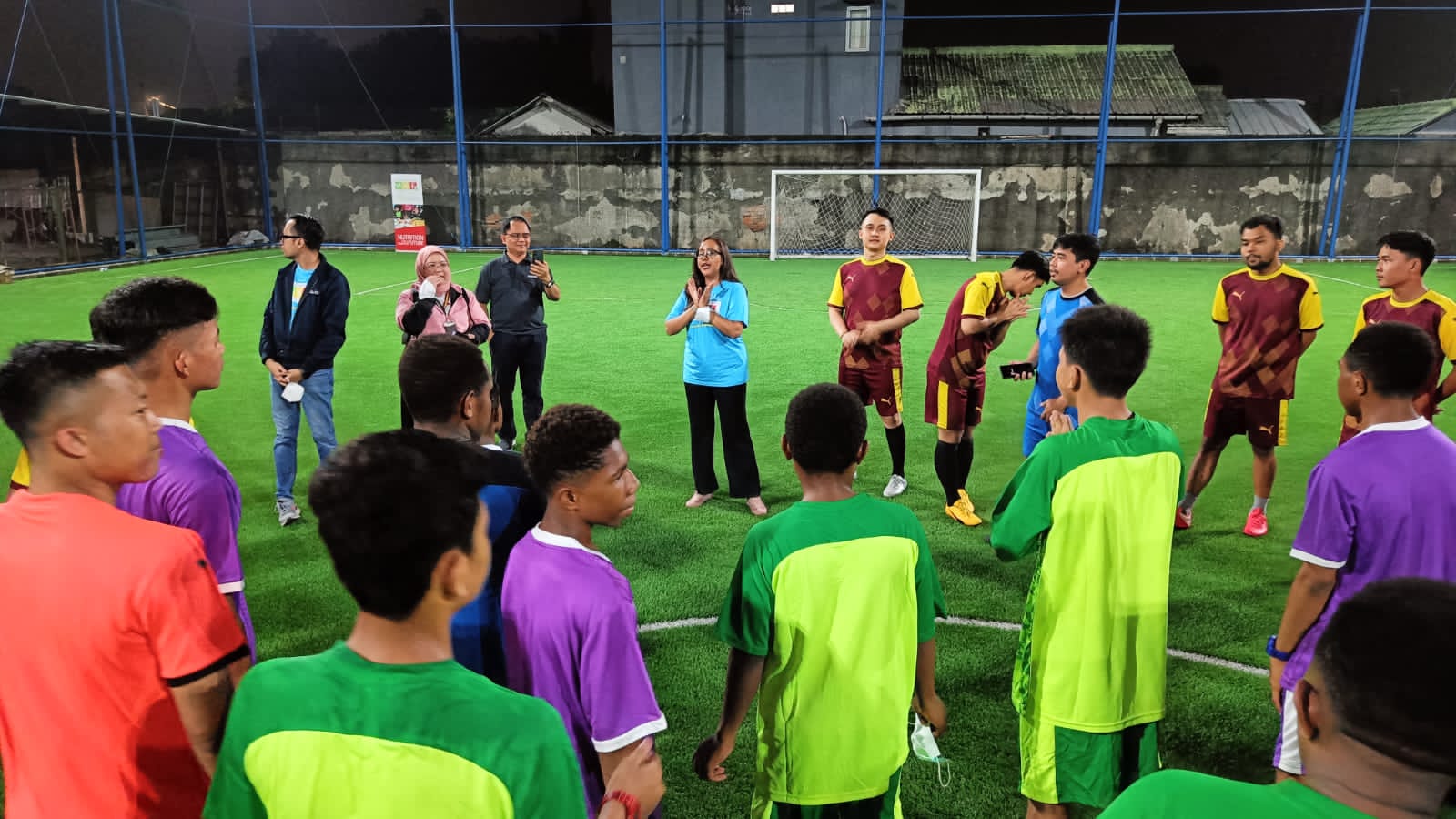  Herbalife Nutrition Indonesia menggelar kegiatan mini soccer dan memberi edukasi mengenai gaya hidup aktif di Jakarta.