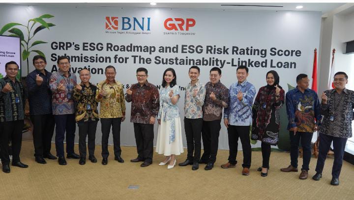 PT Gunung Raja Paksi dan BNI bekerja sama dalam inisiatif strategi environmental, 