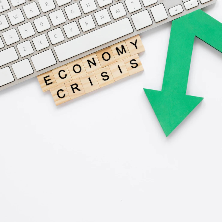 Ilustrasi krisis ekonomi
