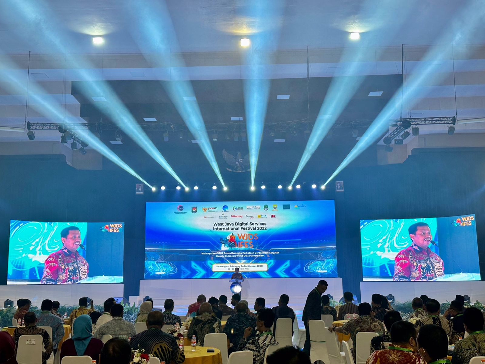 Acara West Java Digital Services - International Festival (WJDS - IFES) 22-23 Desember di Balairung Rudini Jatinangor, Sumedang