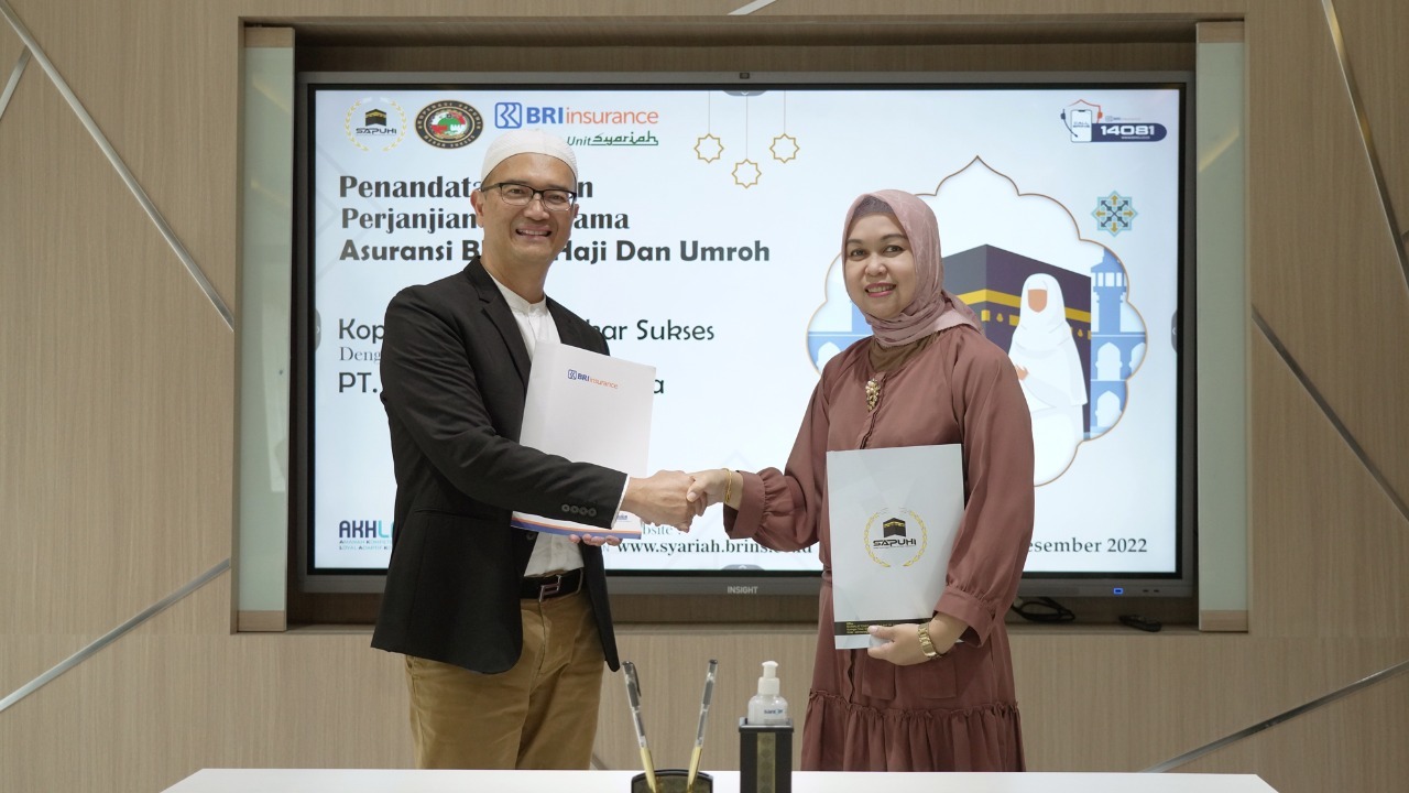 Kerja sama BRINS dan Sapuhi untuk melindungi jamaah haji dan umrah