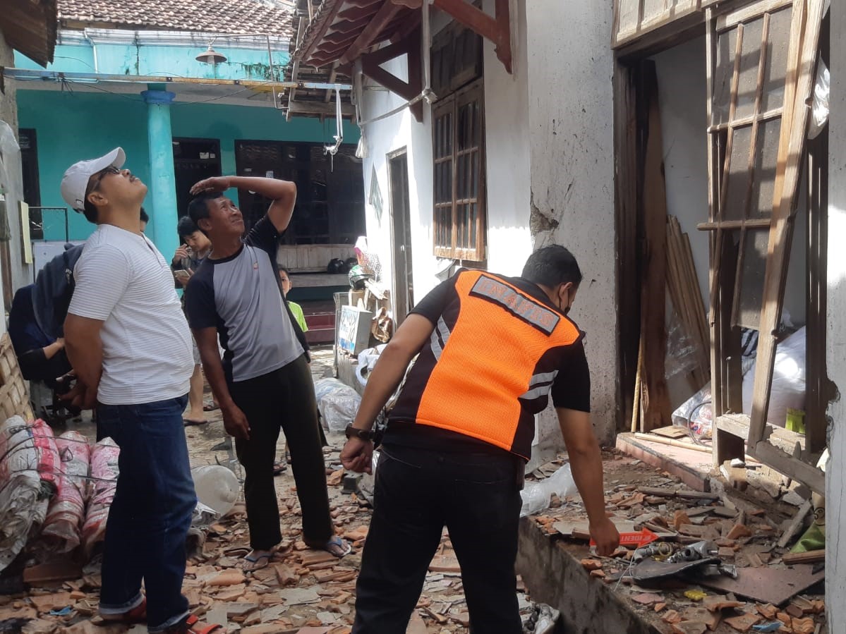 Ledakan Keras di Kudus, Dua Rumah Warga Rusak