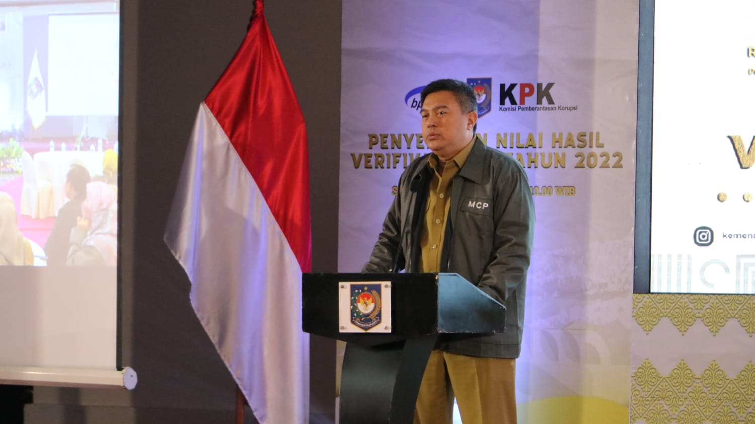 Inspektur Jenderal Kementerian Dalam Negeri Tomsi Tohir