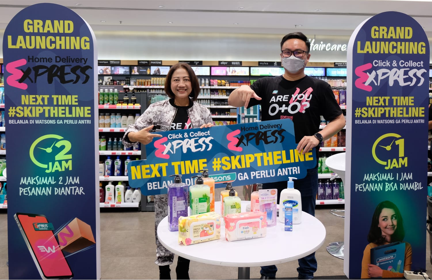 Peluncuran fitur CCE dan HDE Watsons Indonesia