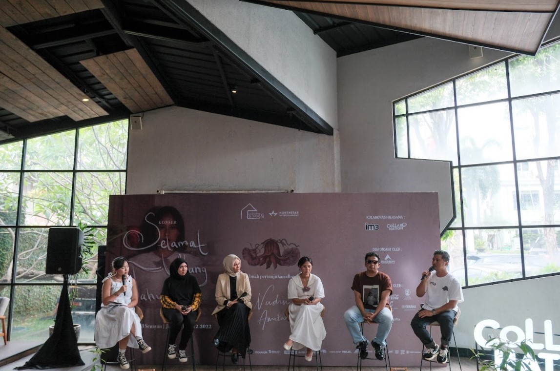 Konferensi pers Konser Ulang Tahun Nadin Amizah