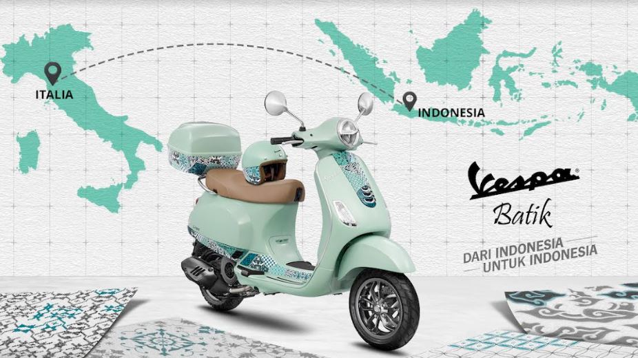  Vespa Batik Special Edition yang berkolaborasi dengan rumah desain batik premium Iwan Tirta Private Collection.