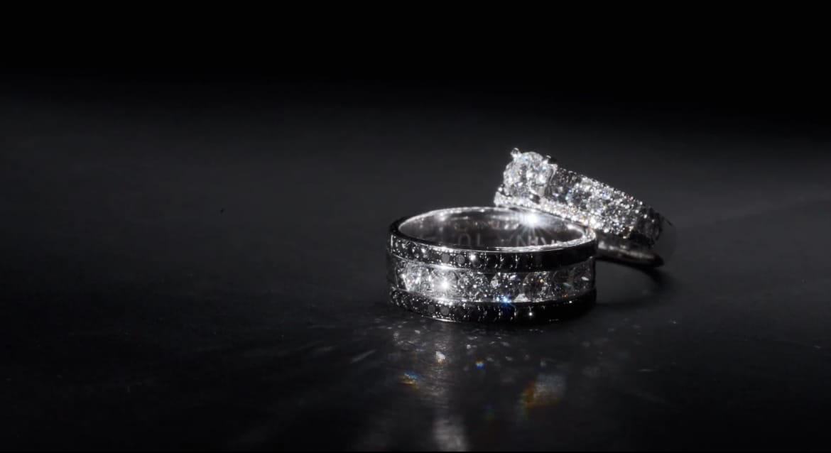 Cincin pernikahan Kaesang dan Erina yang dibuat Mondial Jeweler. 