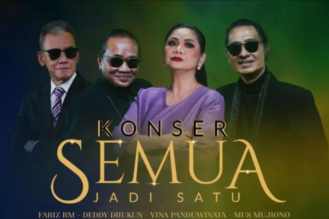 Poster konser Semua Jadi Satu