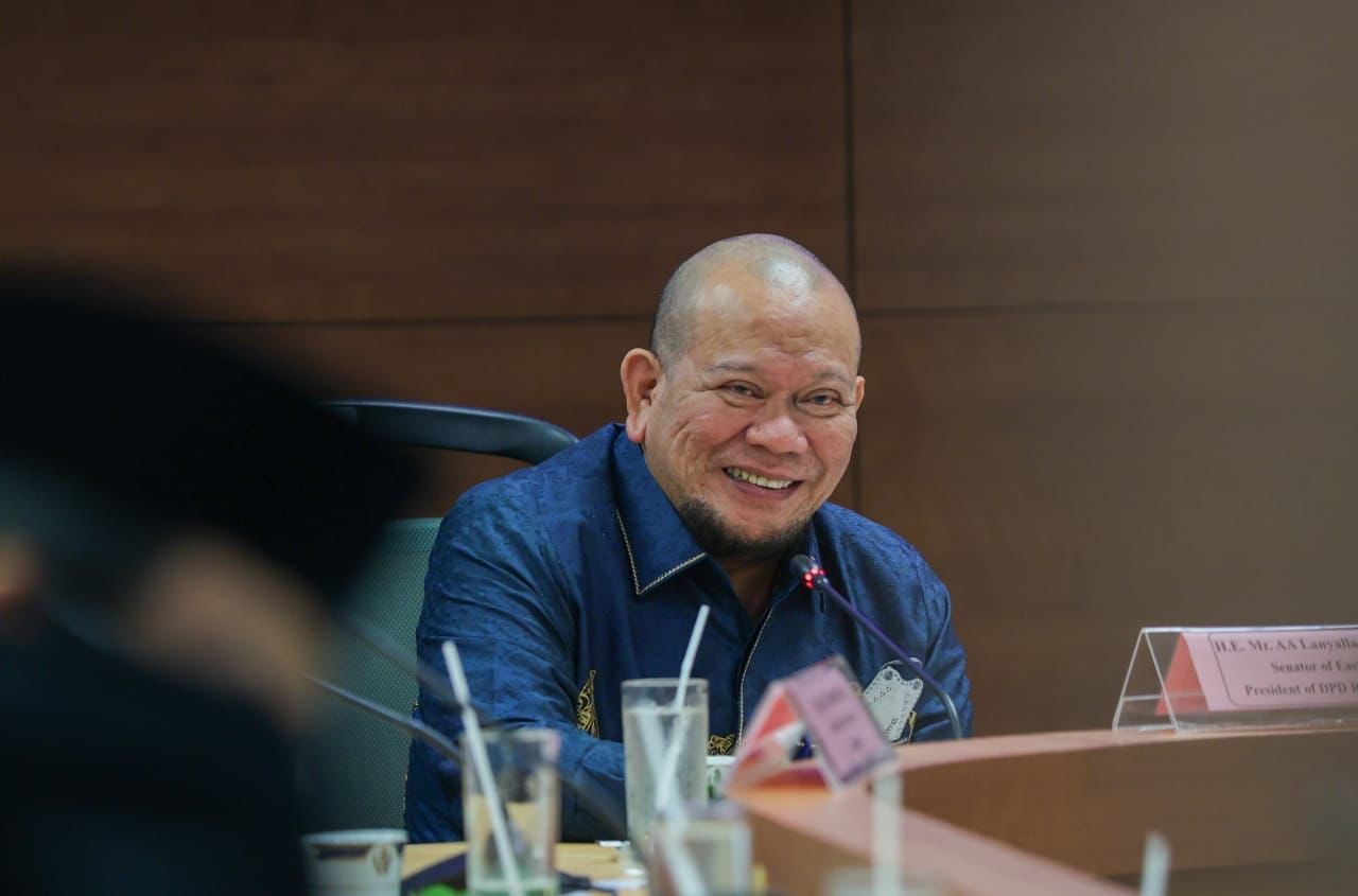 Ketua DPD RI LaNyalla M Mattalitti.