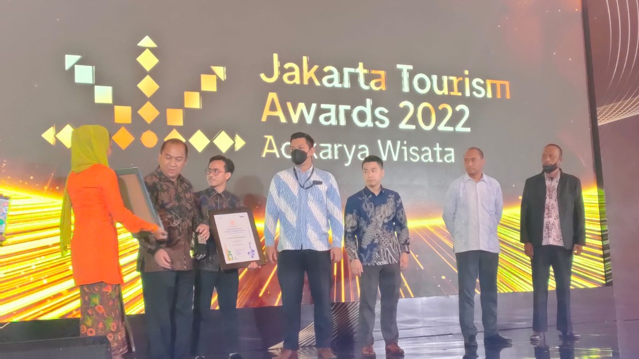 Penghargaan Jakarta Tpurism Award 2022 untuk hotel Des Indes Menteng