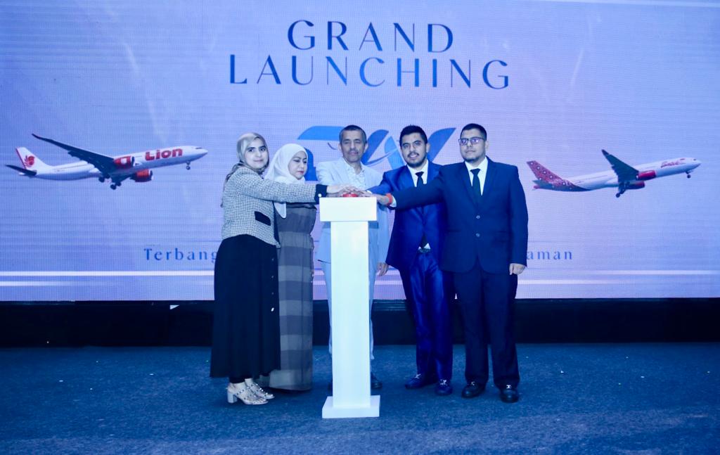 Acara Grand Launching Dream Aviation yang digelar di The Westin Jakarta, Rabu (14/12).