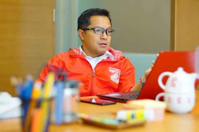 Juru Bicara DPP PSI Ariyo Bimmo