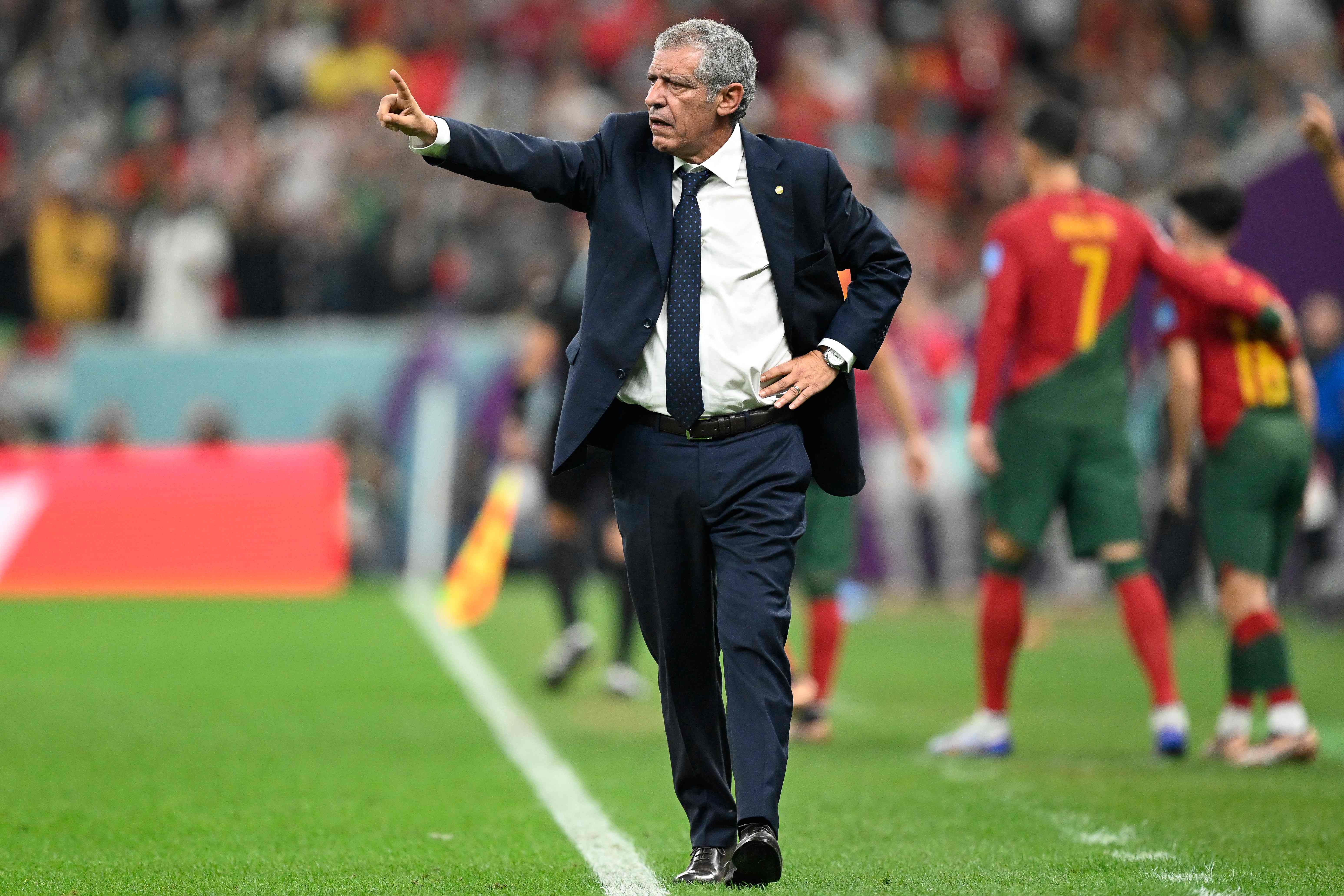 Pelatih timnas Portugal Fernando Santos