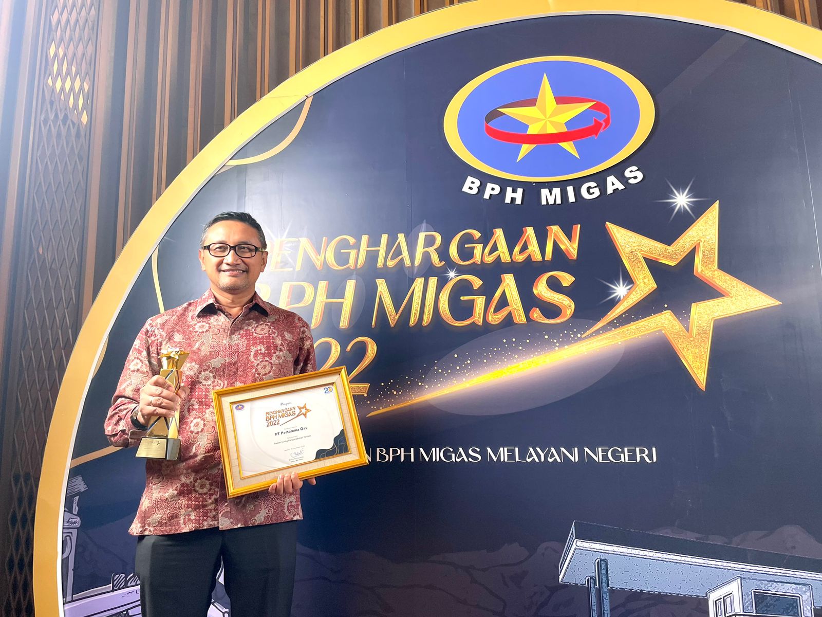 Penghargaan BPH Migas bagi Pertagas