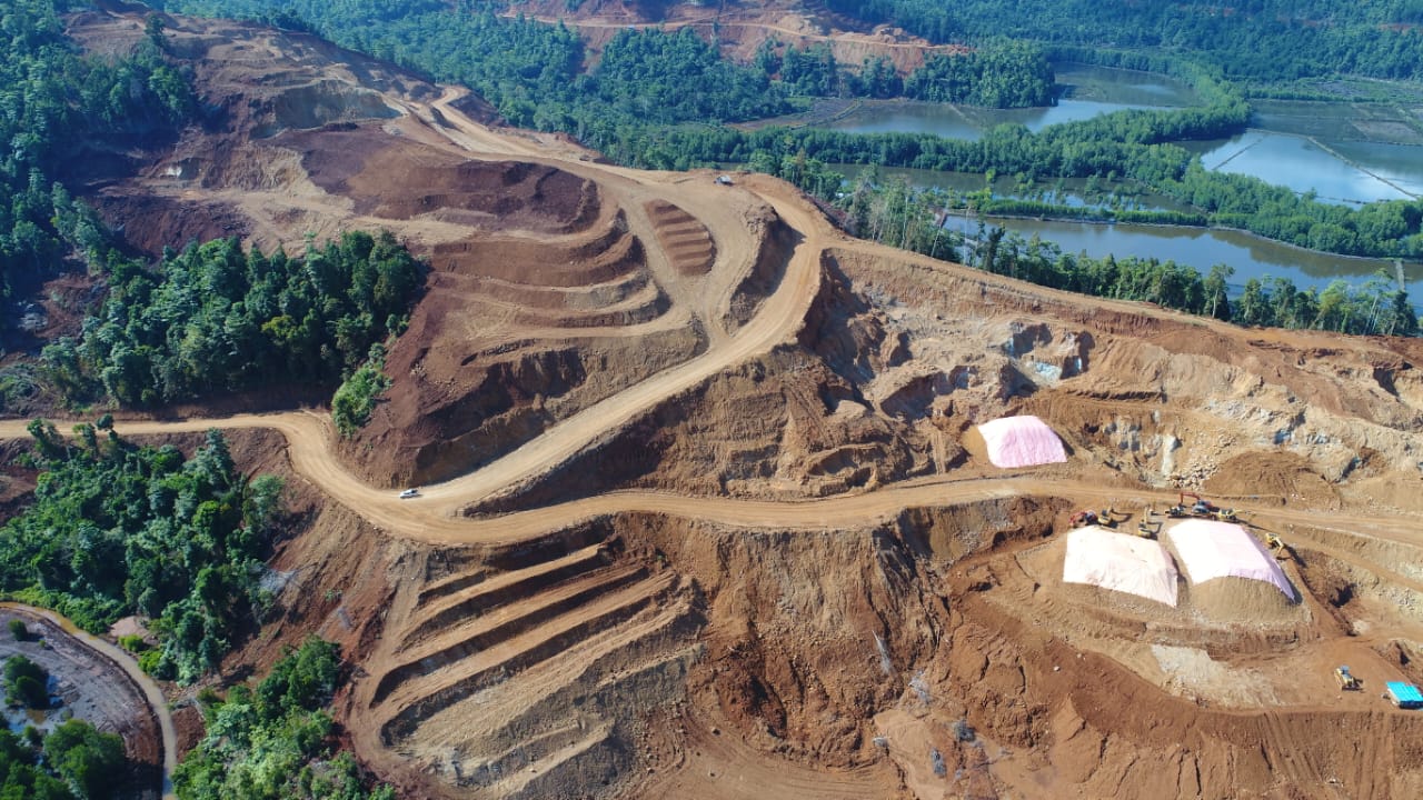 Area tambang yang digarap Hillcon. 