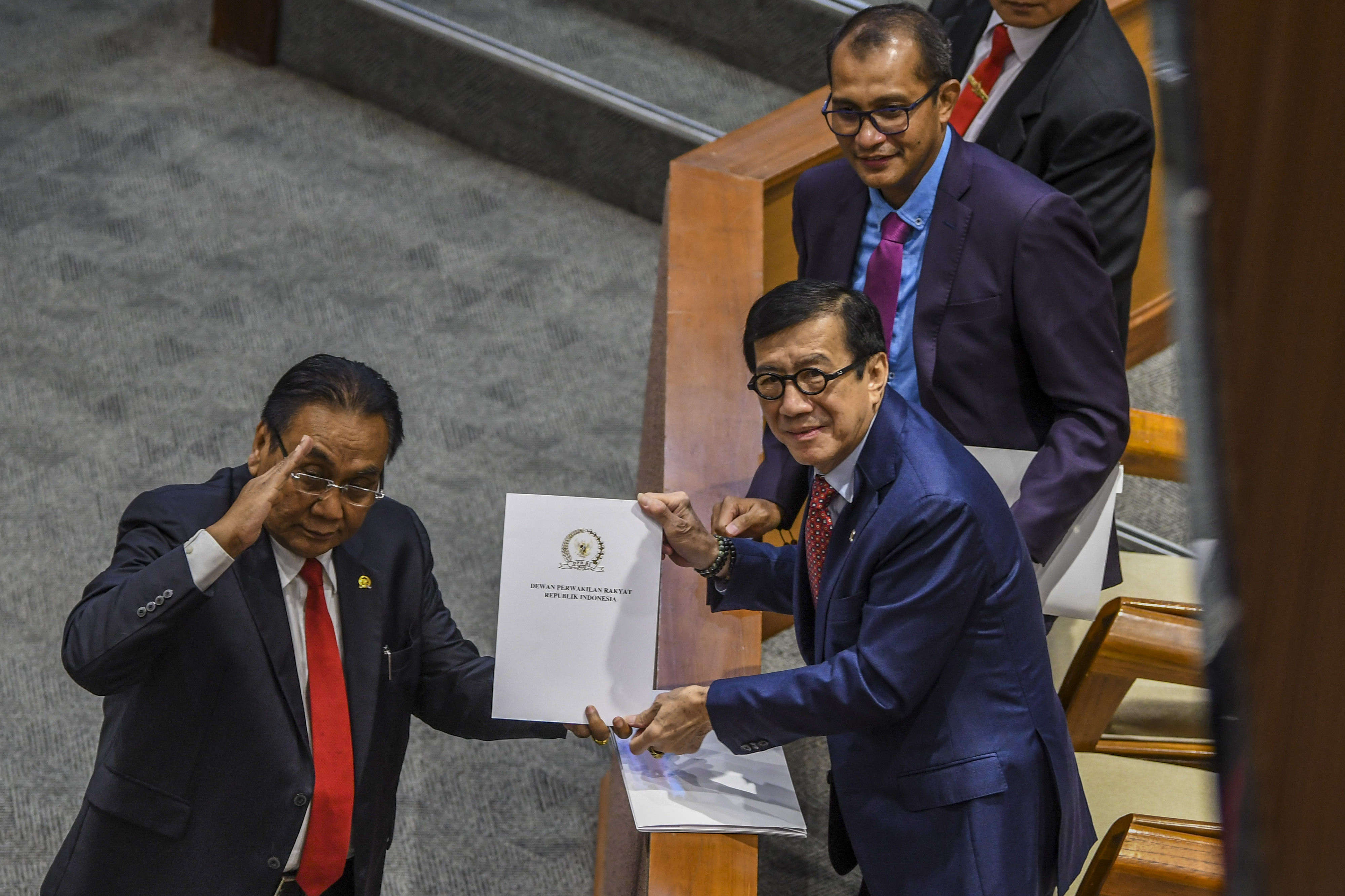 RUU KUHP Disahkan, Yasonna: tidak Mudah Keluar dari Warisan Kolonial