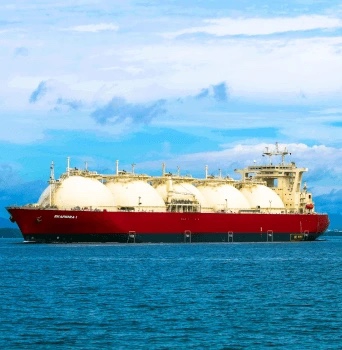 Kapal pengangkur LNG milik GTSI