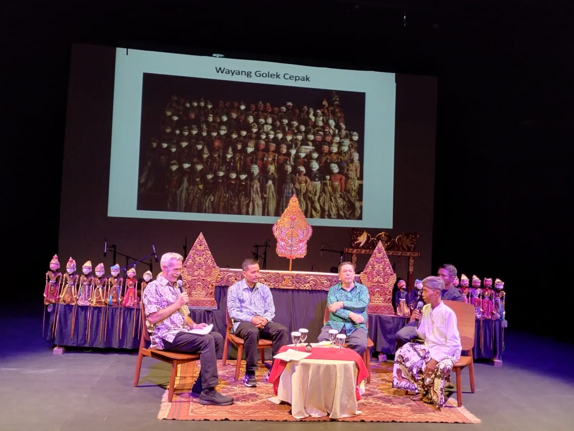 Diskusi mengenai wayang di Salihara, Minggu (4/12)