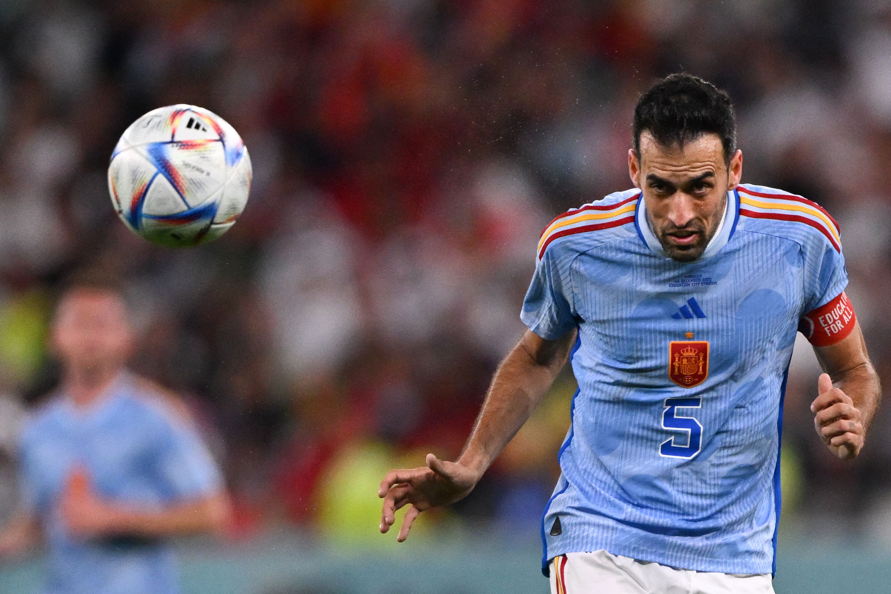 Gelandang Spanyol Sergio Busquets