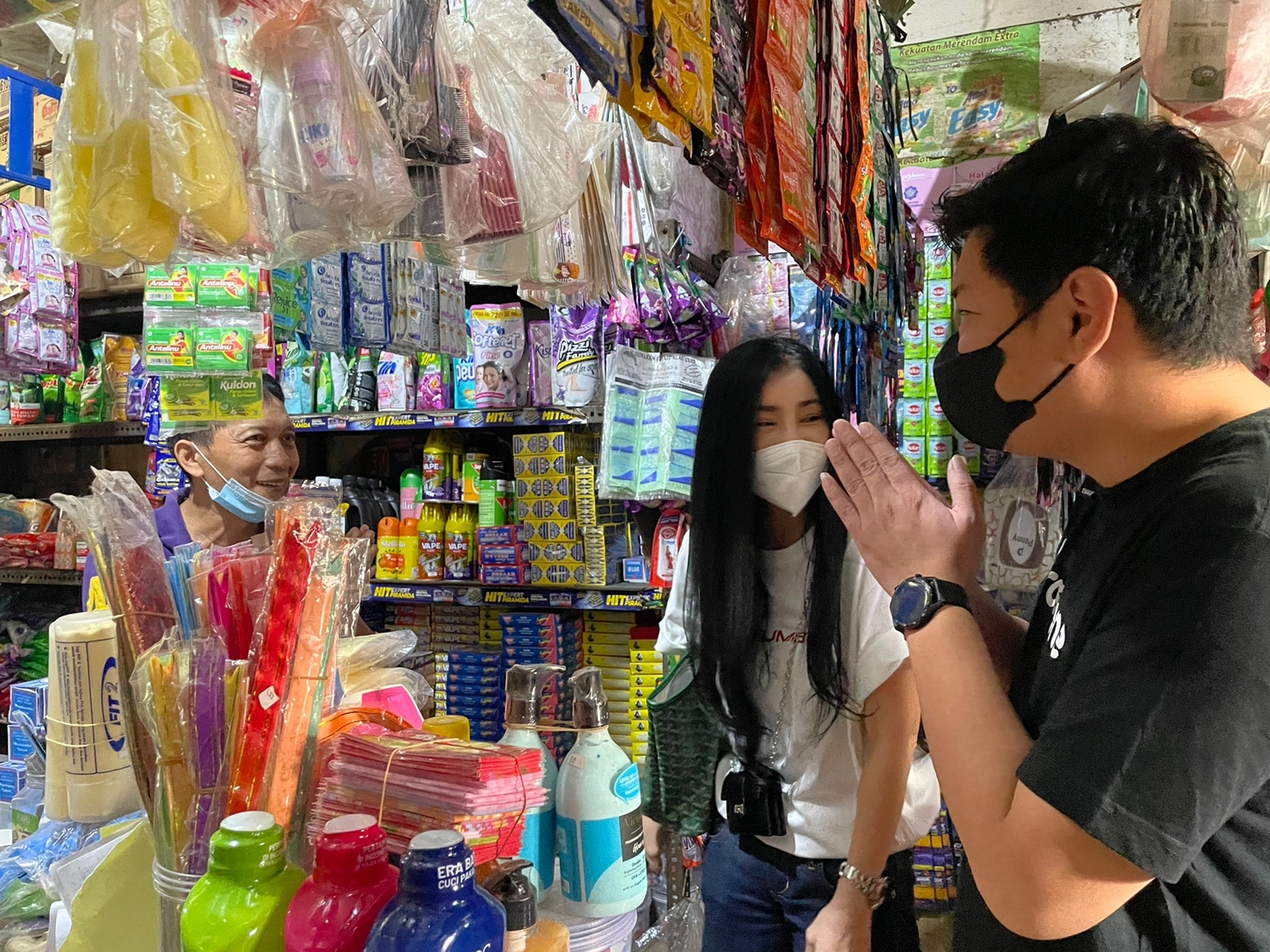 Peluncuran BatumbuNeo di Pasar Cisalak Depok.