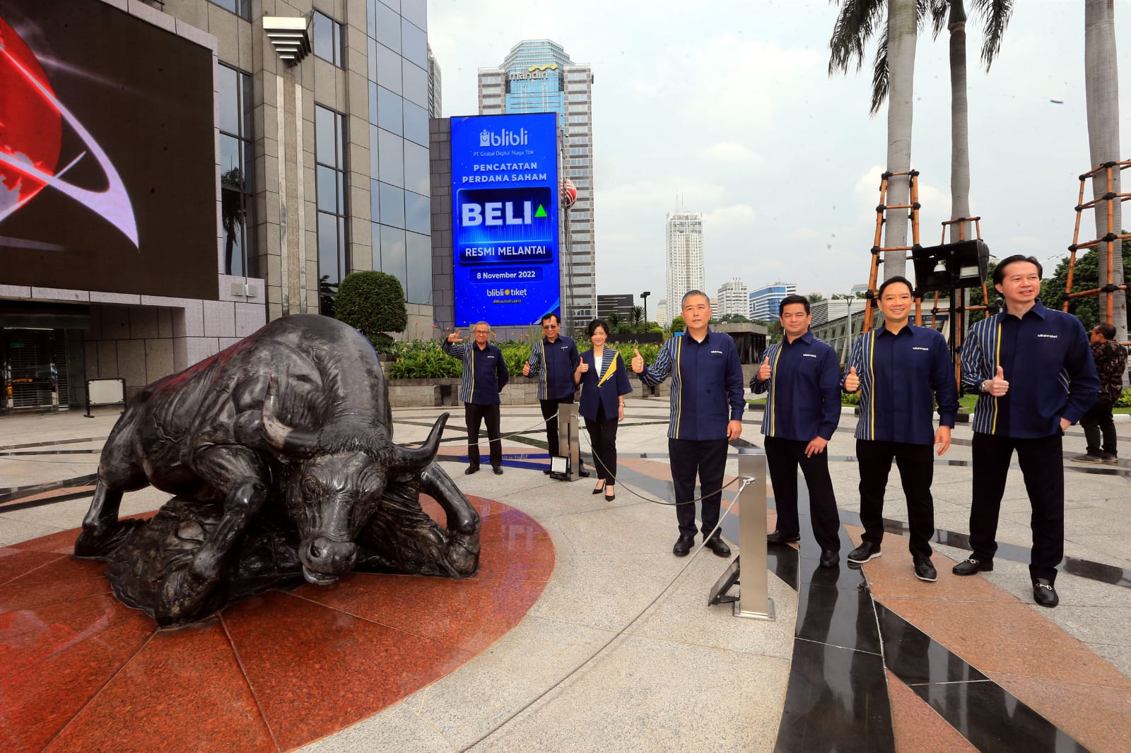 Momen pencatatan saham Blibli 