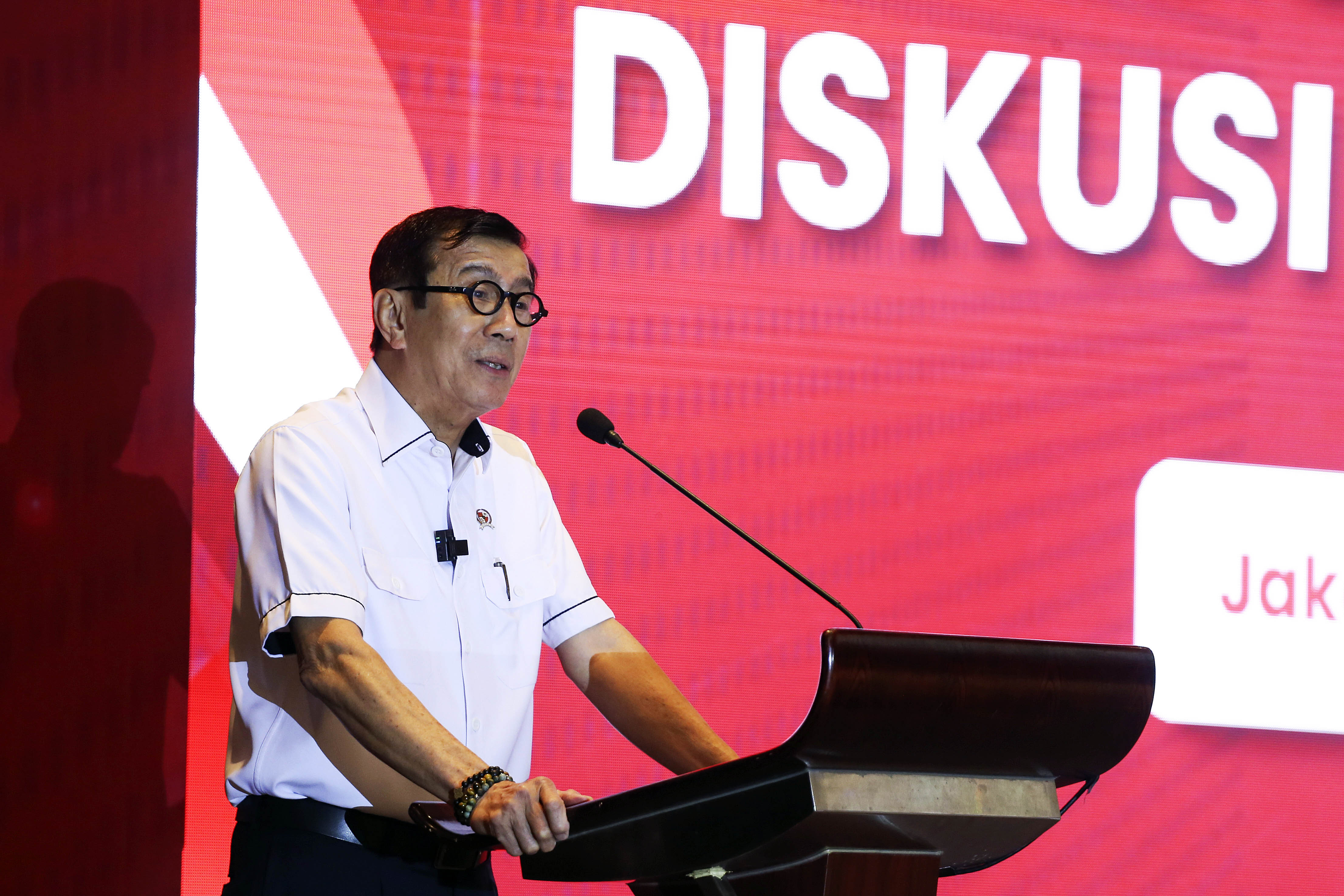 Menteri Hukum dan Hak Asasi Manusia Yasonna H. Laoly