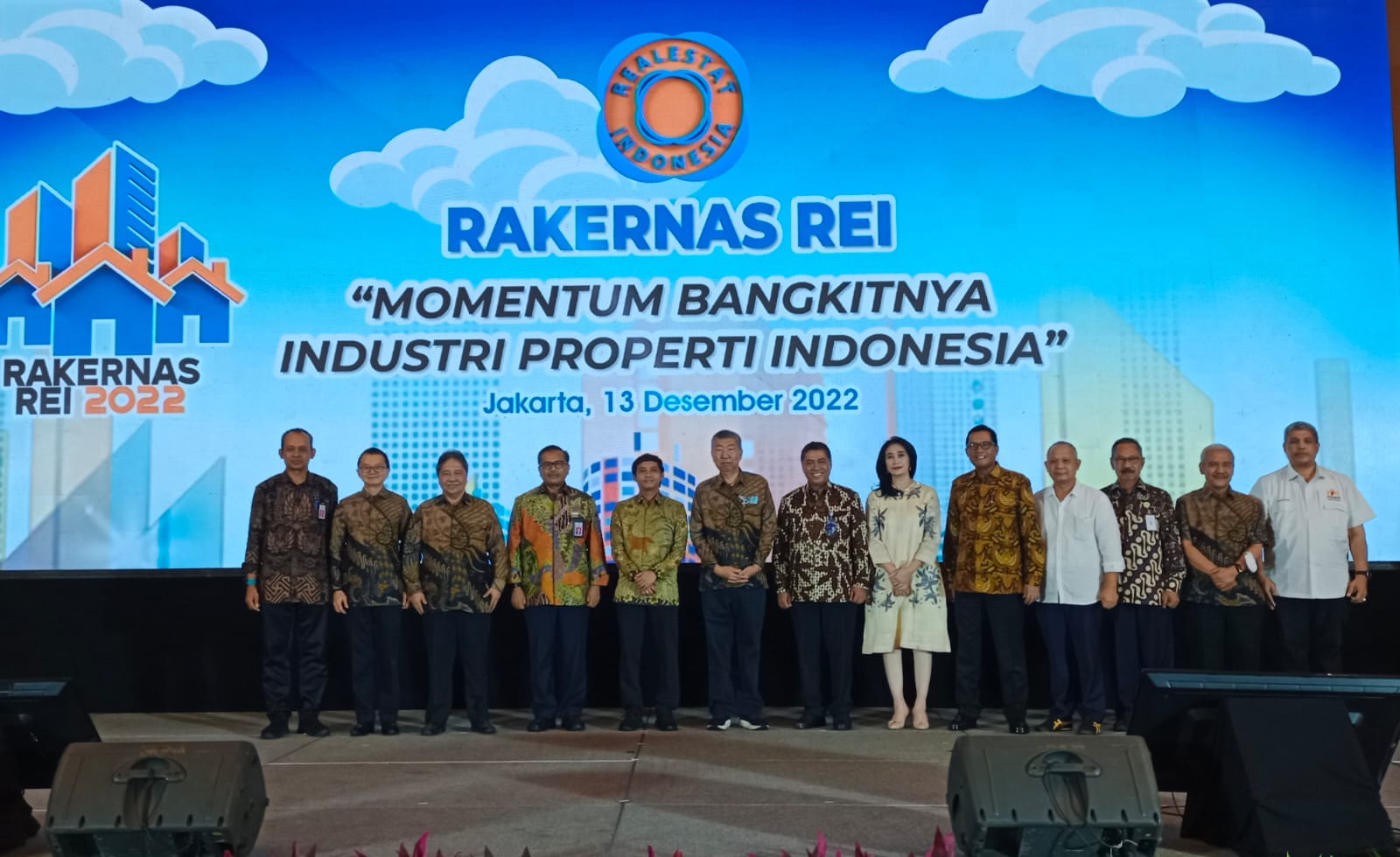Rakernas REI di Jakarta, Selasa (13/12).