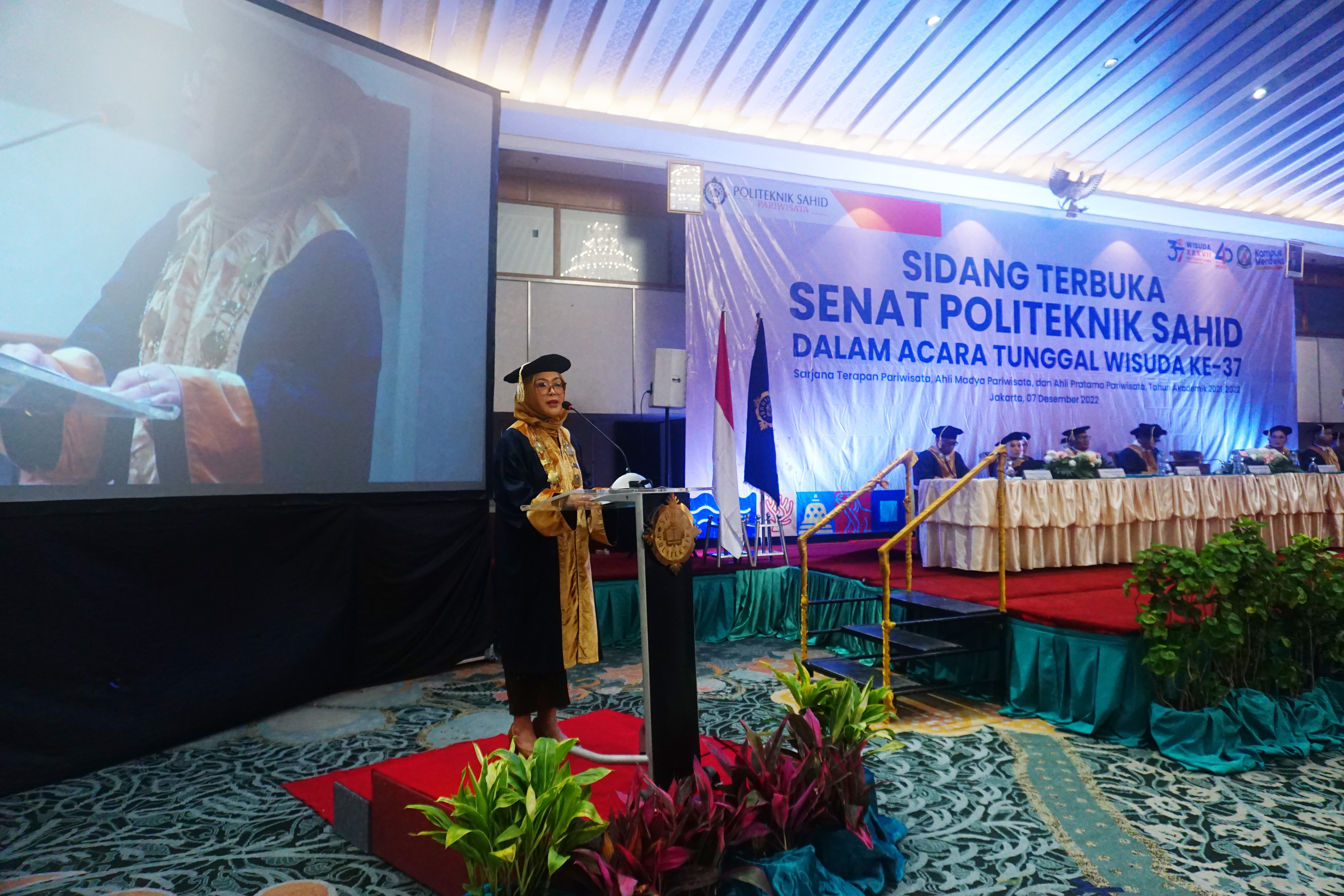 Direktur Politeknik Sahid, Nenny Wahyuni 