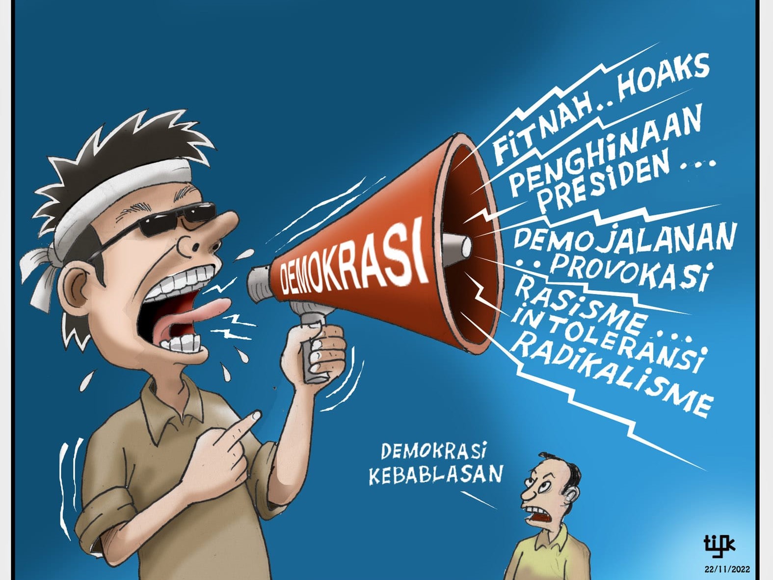 Demokrasi Kebablasan.