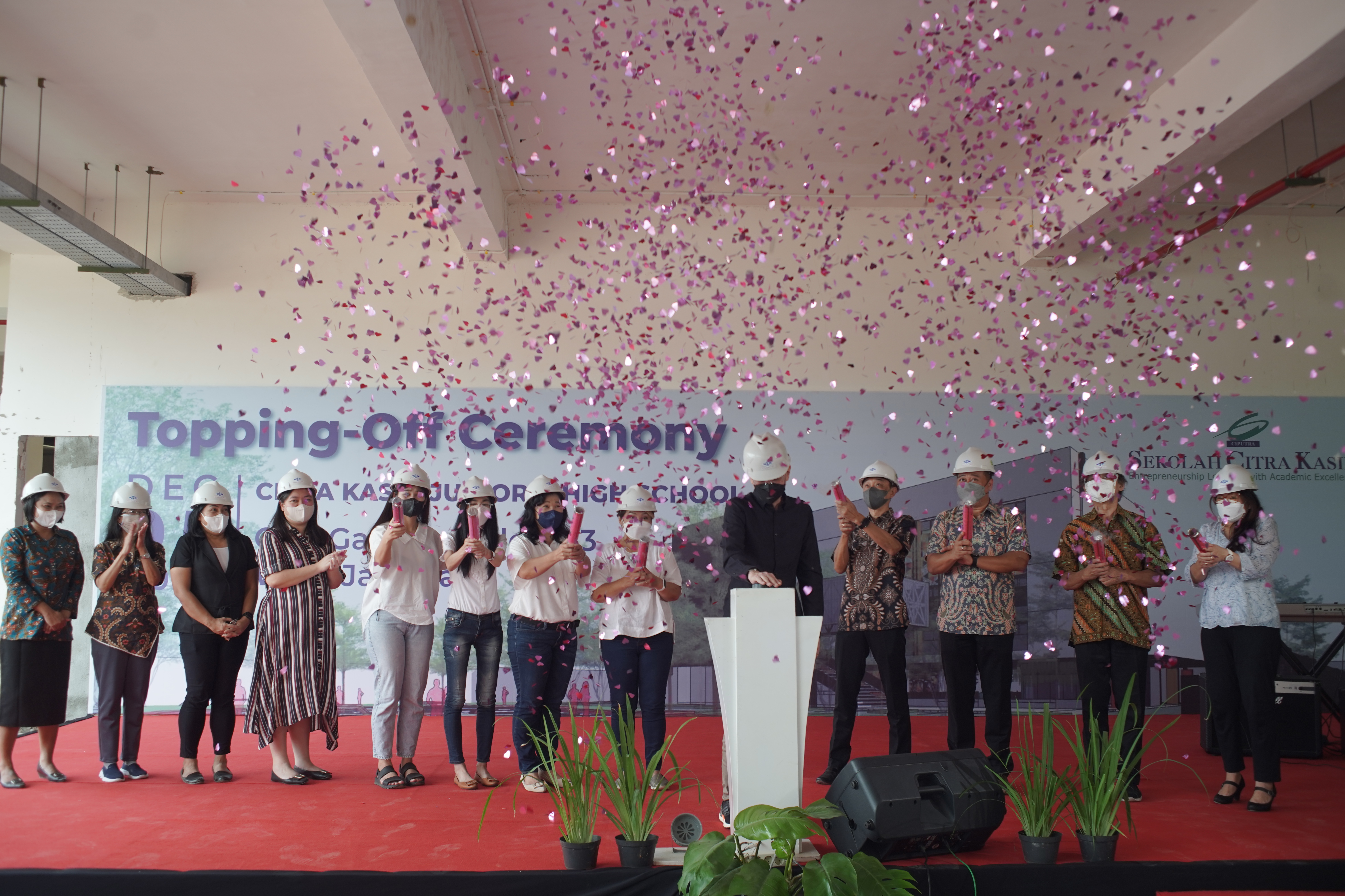 Topping-Off Sekolah Citra Kasih Citra Garden