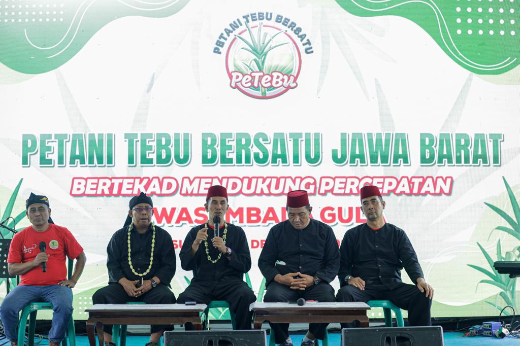 Petani Tebu Bersatu (Petebu) gandeng petani tebu se-Subang, Jabar untuk mewujudkan swasembada gula nasional.
