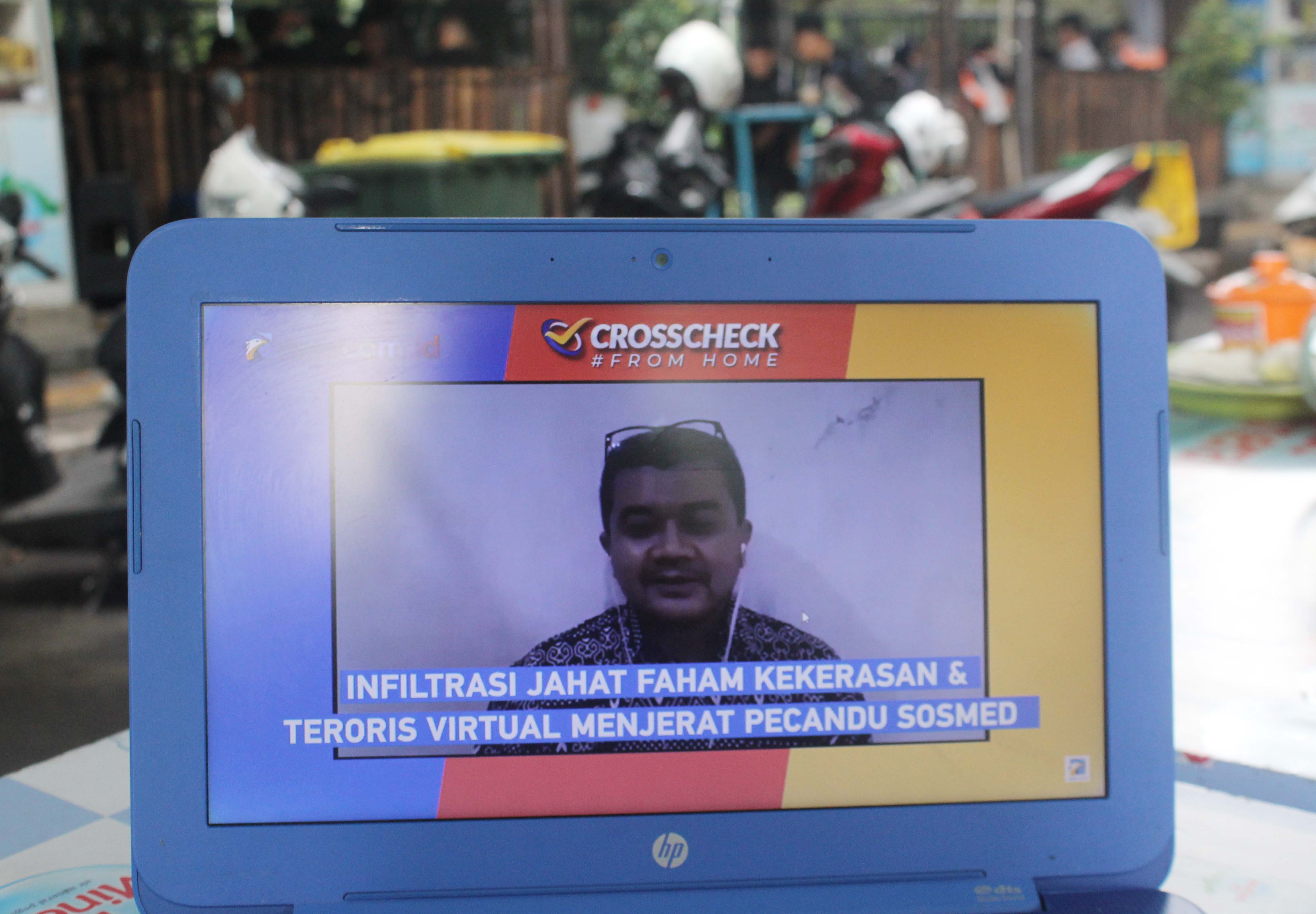 Psikolog forensik Reza Indragiri Amriel dalam diskusi daring di Medcom.id, beberapa waktu lalu.