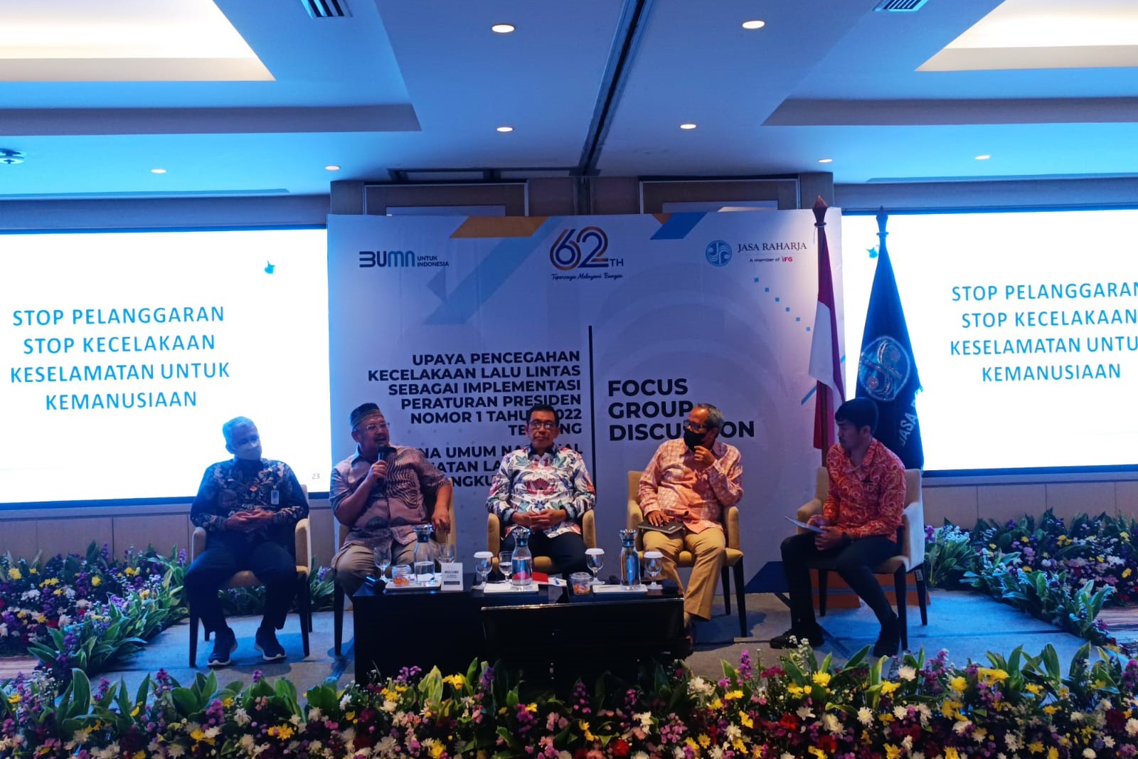 Focus Group Discussion (FGD) Jasa Raharja bersama seluruh stakeholders dan masyarakat, Jakarta, pada Senin (19/12).