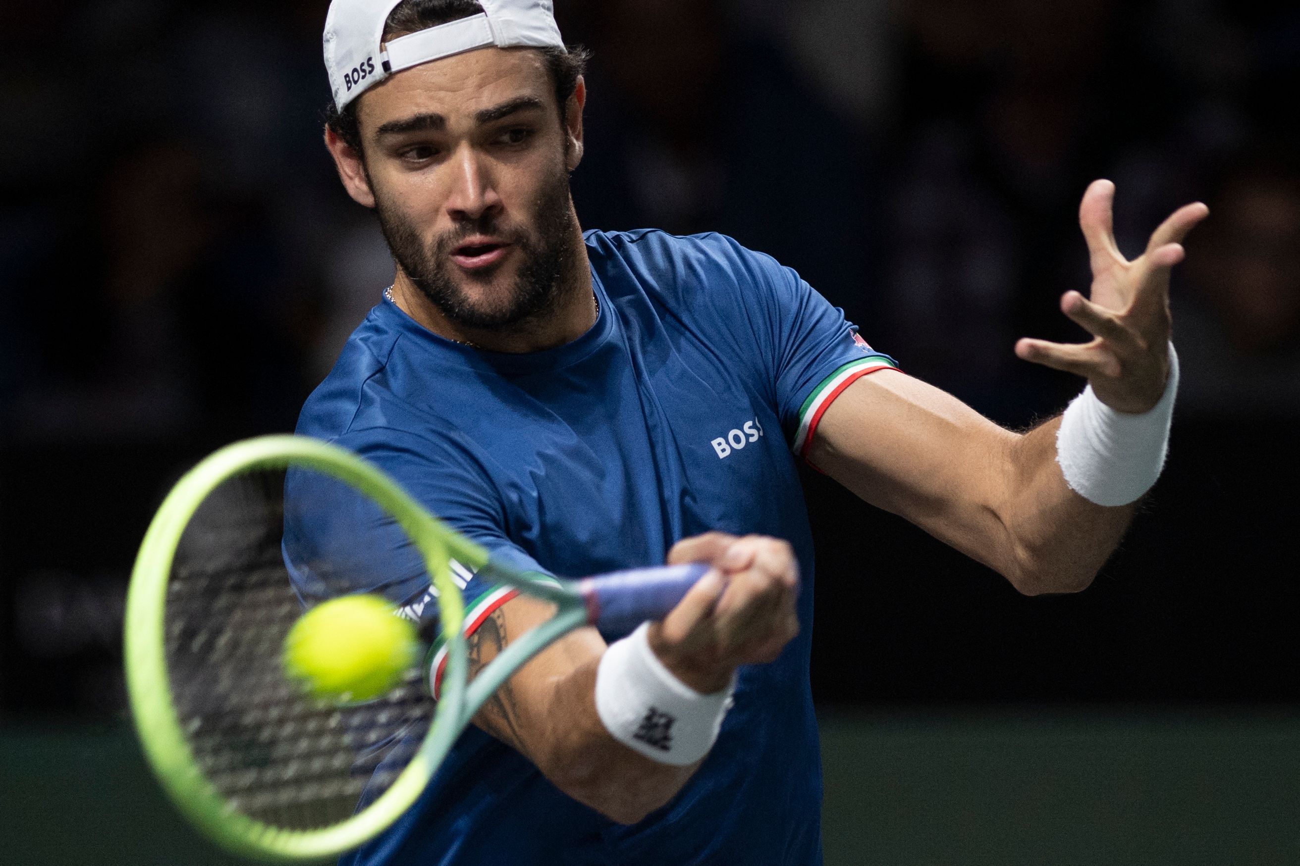 Petenis Matteo Berrettini siap bertarung membela tim Italia dalam turnamen beregu campuran United Cup 2022.