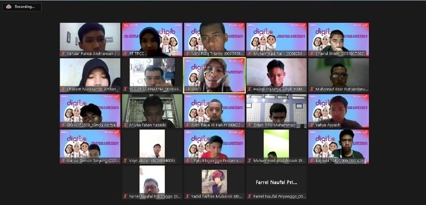 Pelatihan dan Sertifikasi Telkom DigiUp bagi pelajar SMK di wilayah 3 T