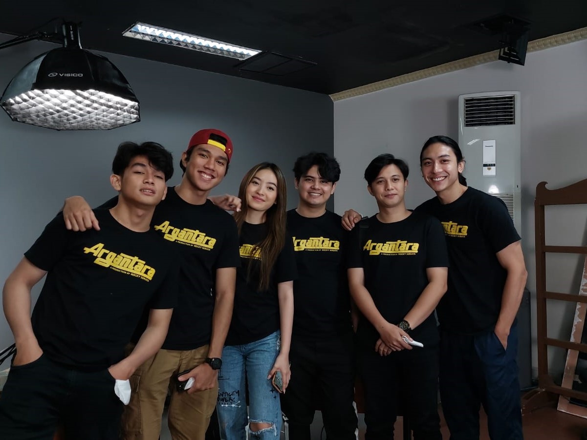 Para pemain film Argantara.