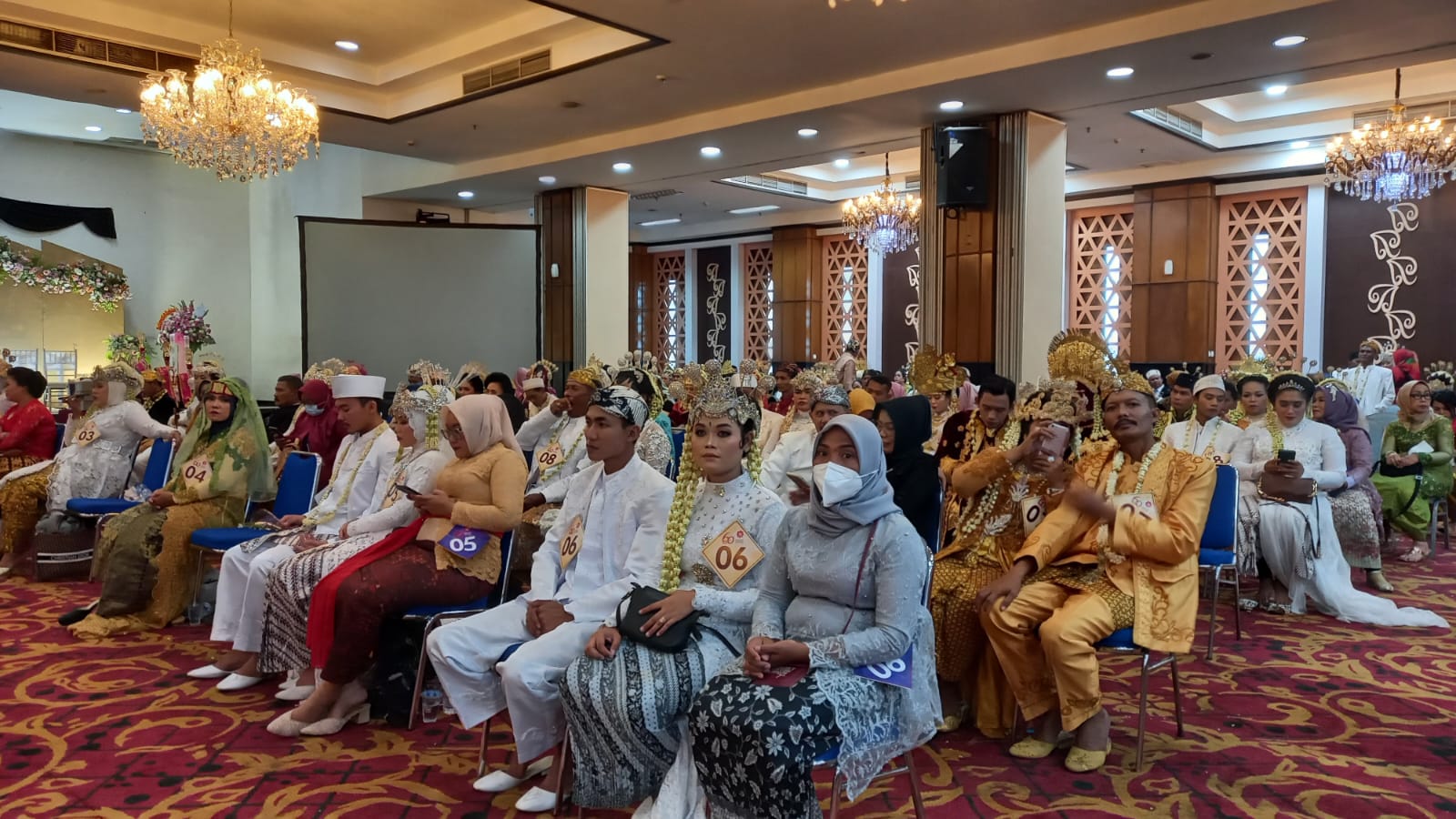 Acara “Wonderful Wedding” - Temu Mantu Massal 2022. 