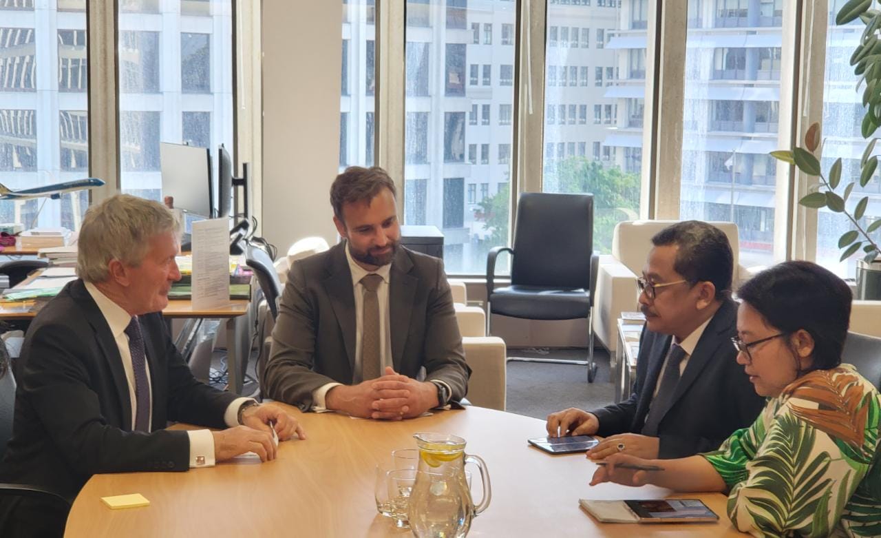 Rombongan Wamenag Zainut Tauhid Sa’adi ketika melakukan kunjungan kerja ke Selandia Baru