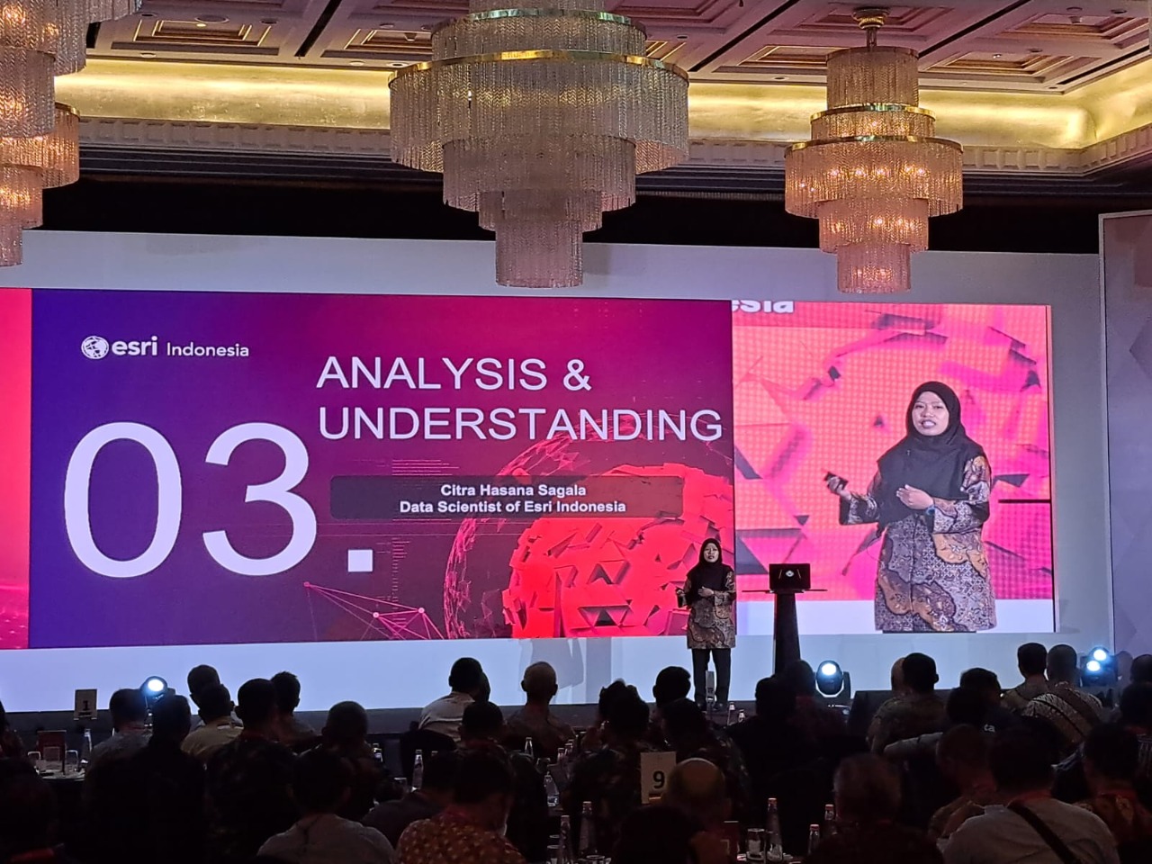 Acara GeoAI Summit 2022 di Jakarta, baru-baru ini.