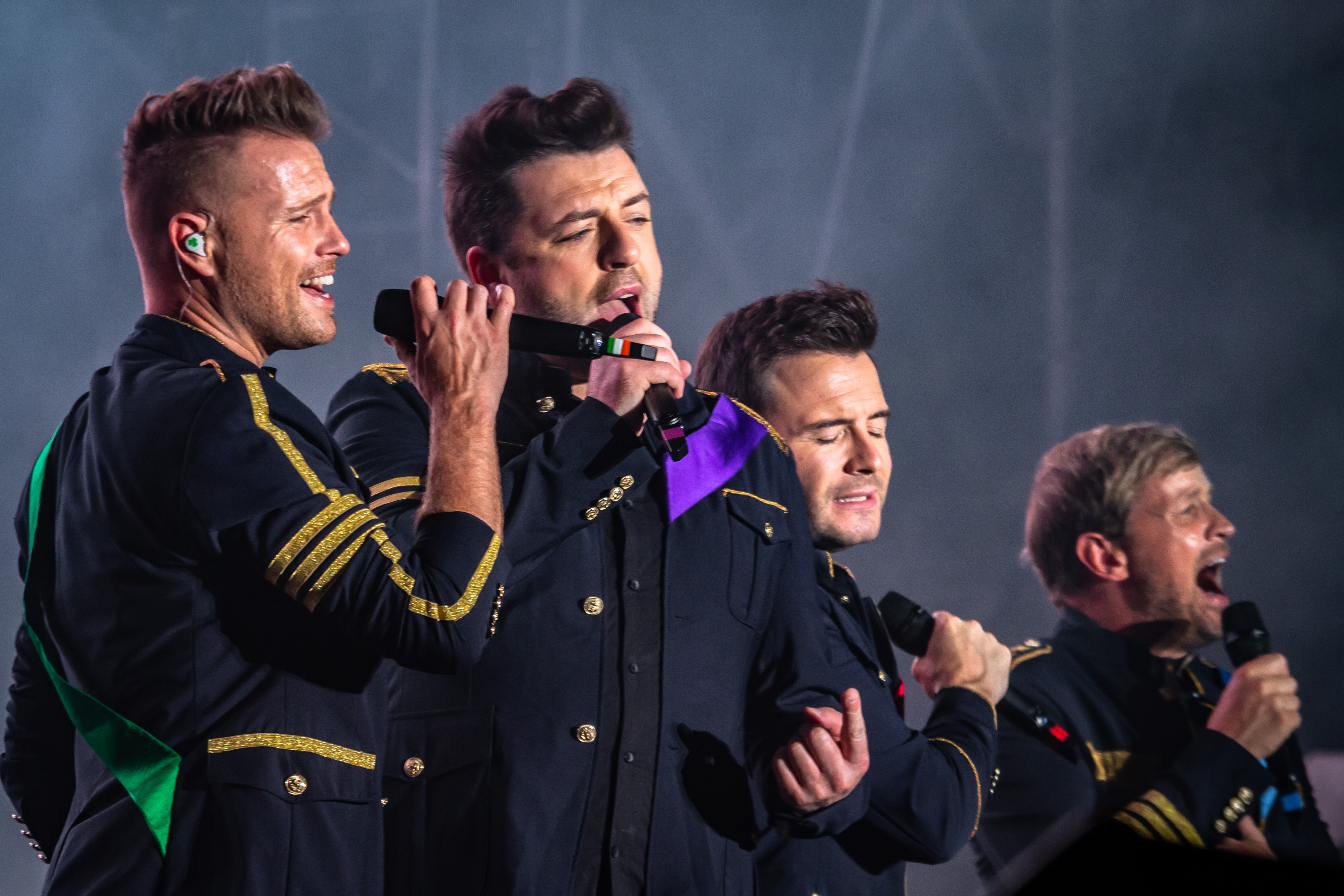 Westlife saat tampil di Semarang, 2019 lalu.