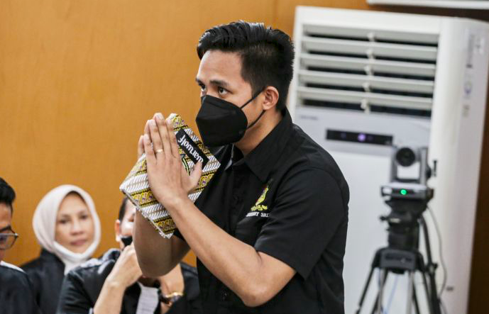 Terdakwa kasus pembunuhan berencana terhadap Nofriansyah Yosua Hutabarat atau Brigadir J, Richard Eliezer