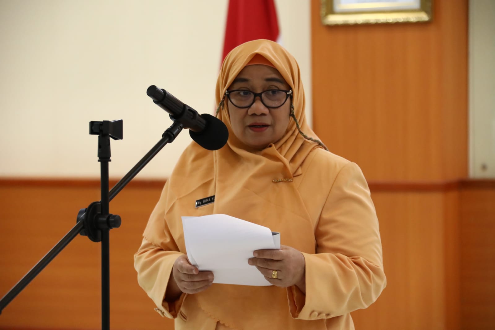 Ketua DWP BSKDN Irma Yusharto