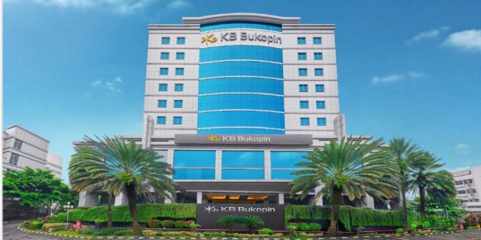 Gedung Bank Bank KB Bukopin di Jakarta.