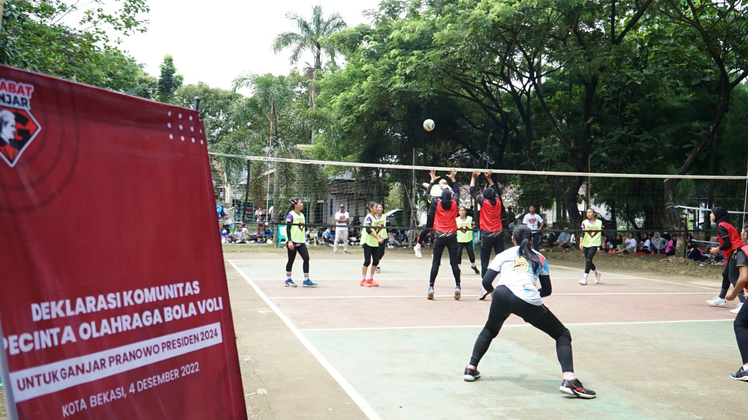 Kegiatan Sahabat Ganjar di Bekasi