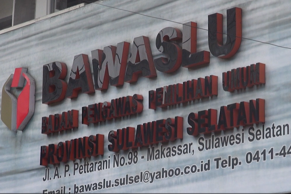 Gedung Bawaslu Sulsel.