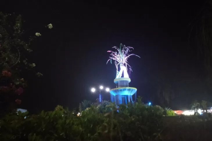 Ilustrasi Tugu Padi Karawang