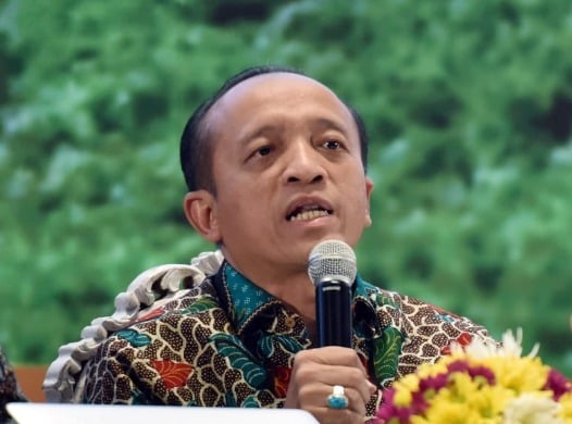Sekretaris Jenderal Kementerian Lingkungan Hidup dan Kehutanan (KLHK) Bambang Hendroyono. 
