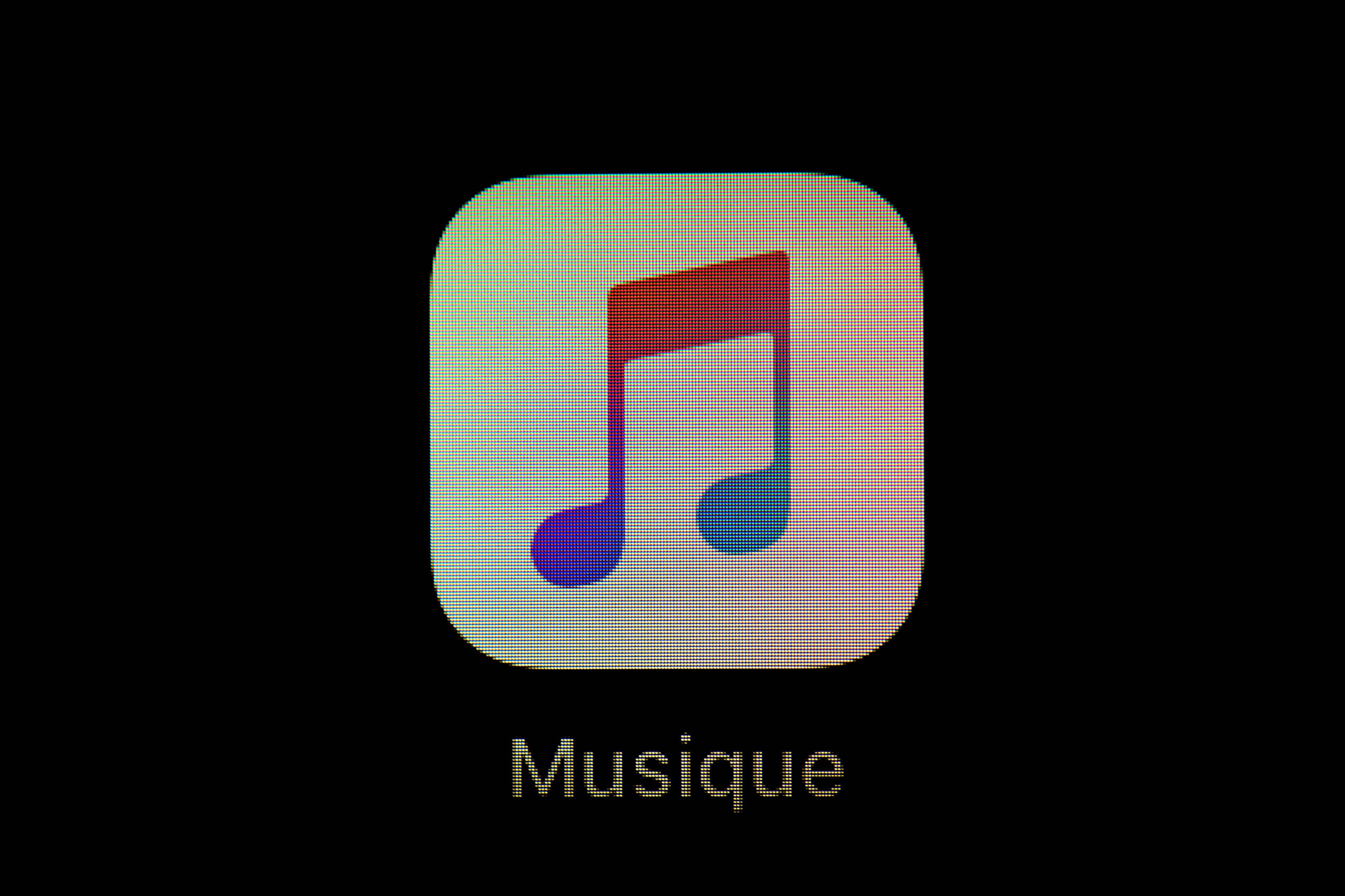 Logo Apple Music terlihat di sebuah layar ponsel