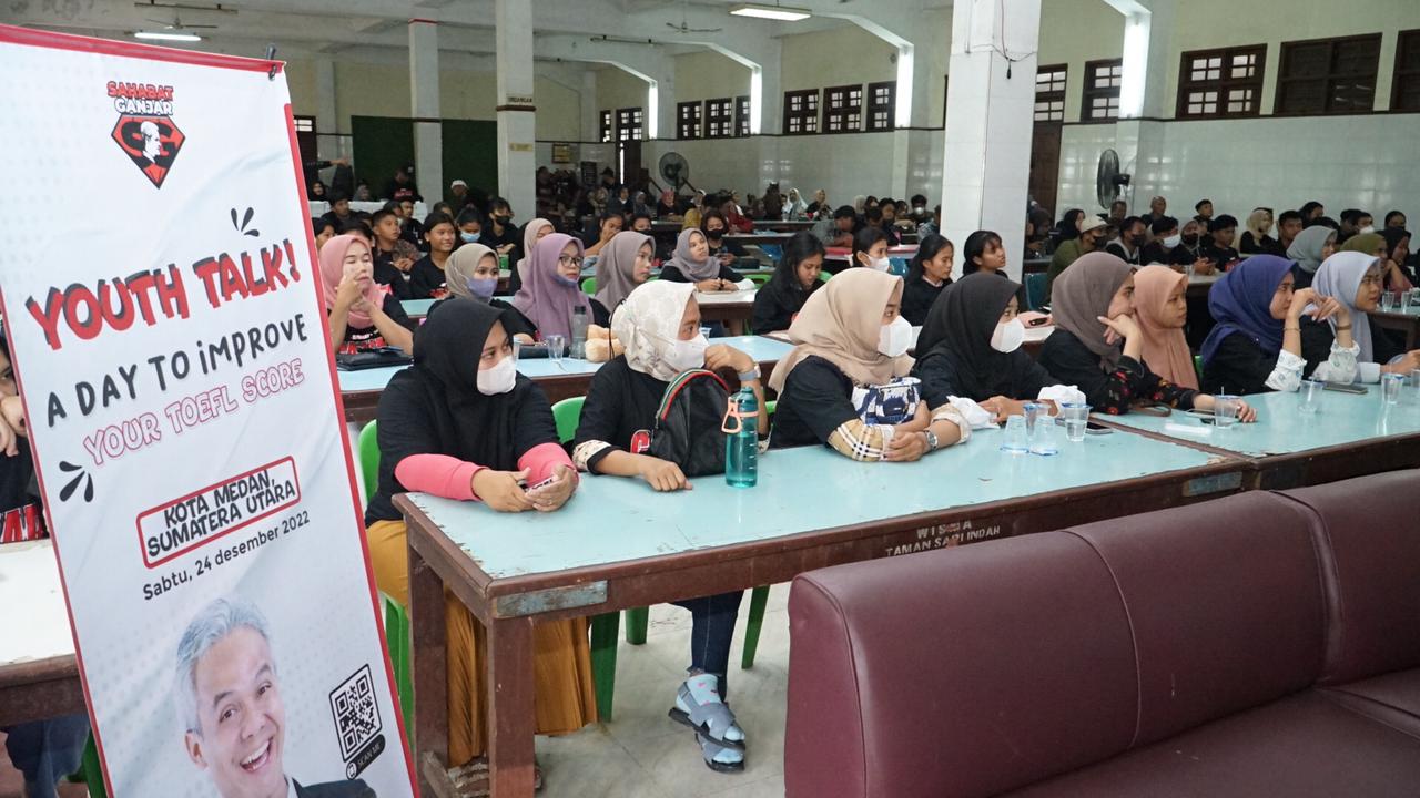 Kegiatan Sahabat Ganjar di Medan