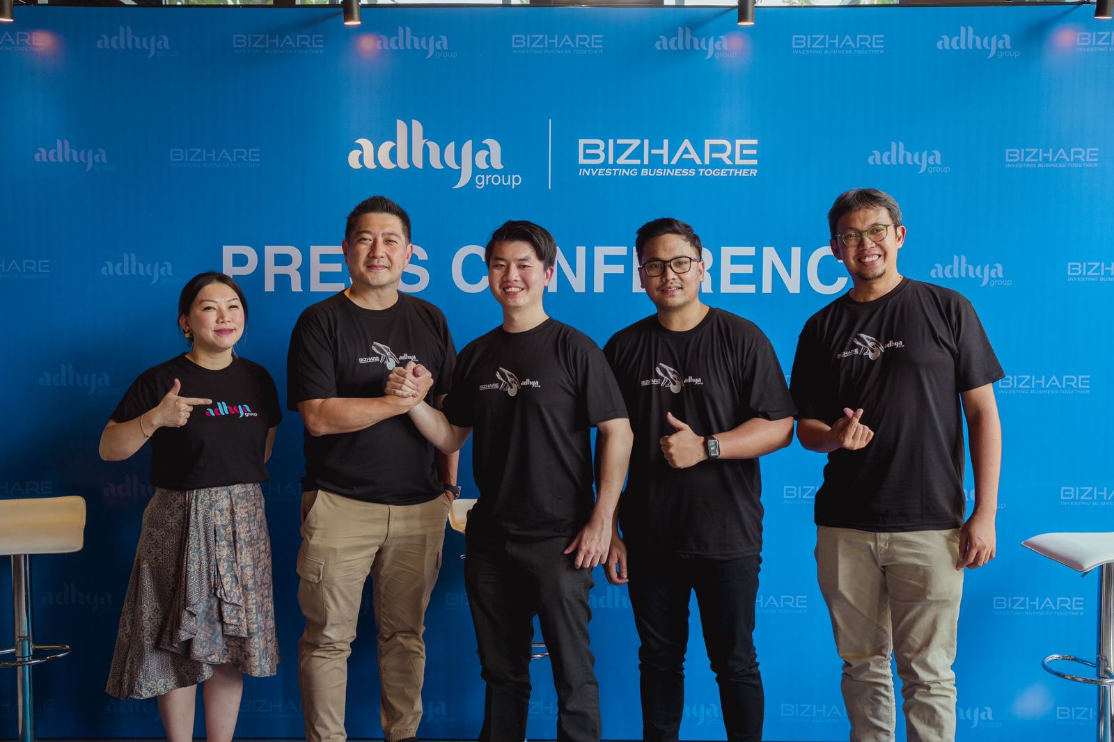 Kerja sama Bizhare dengan Adhya Group untuk penggarapan film dengan skema crowdfunding